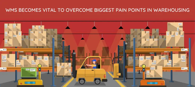 Warehouse Management System becomes vital to Overcome biggest pain points in Warehousing